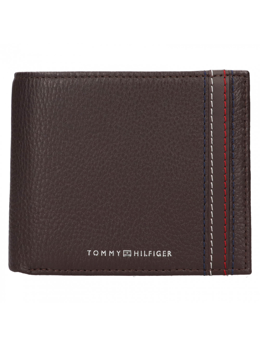 Pánská kožená peněženka Tommy Hilfiger Touls – hnědá